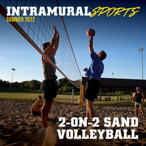 Intramural 2-on-2 Sand Volleyball  Registration