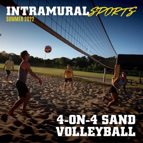 Intramural 4-on-4 Sand Volleyball Session 2 Registration